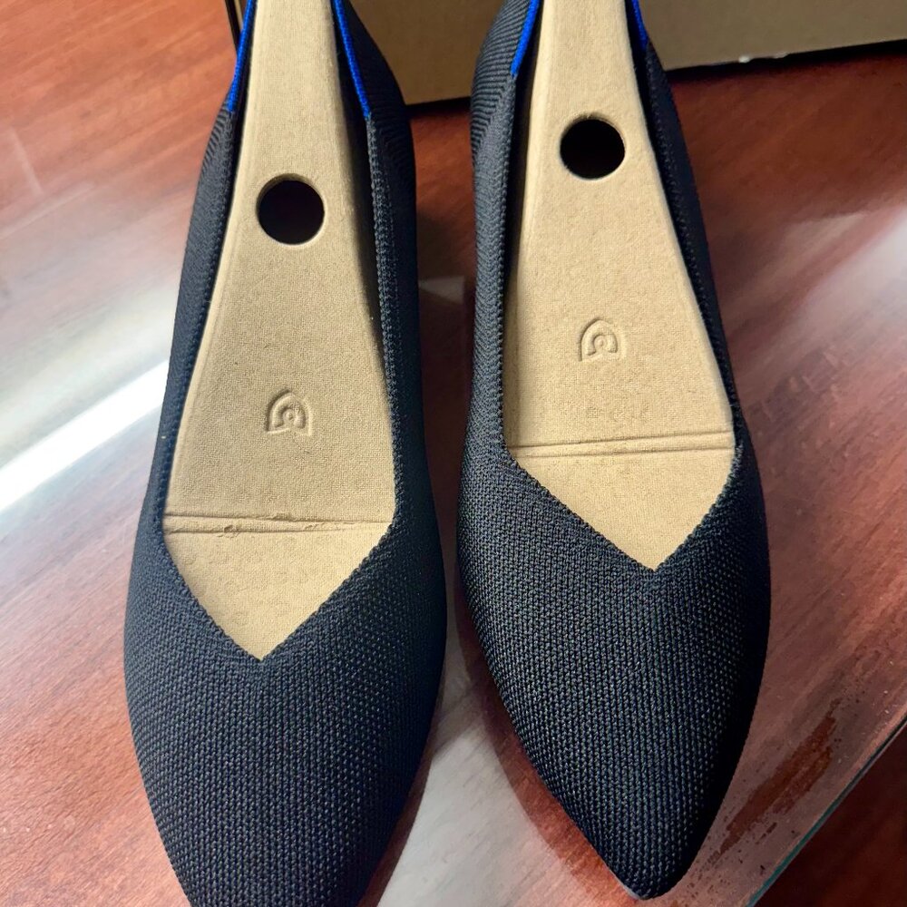 Rothy's Black and Blue Heels